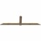 Ekena Millwork Eugene Rough Sawn Timber Gable Bracket, Douglas Fir, 108"W x 31 1/2"H x 2"D x 6"F, 7/12 Pitch GBW108X31X0206EUG00RDF - alternate 4